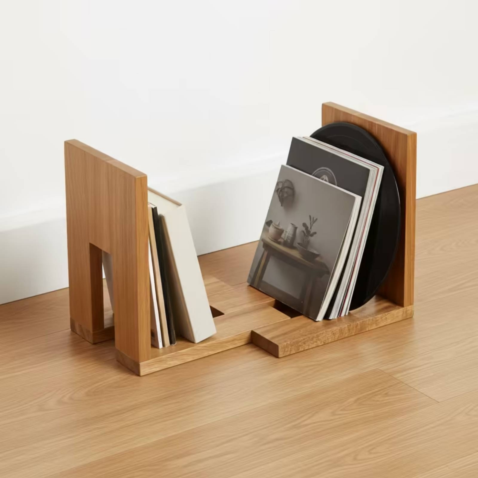 Adjustable Vinyl Album Holder  - đánh giá và giá Magazine Holder Rack