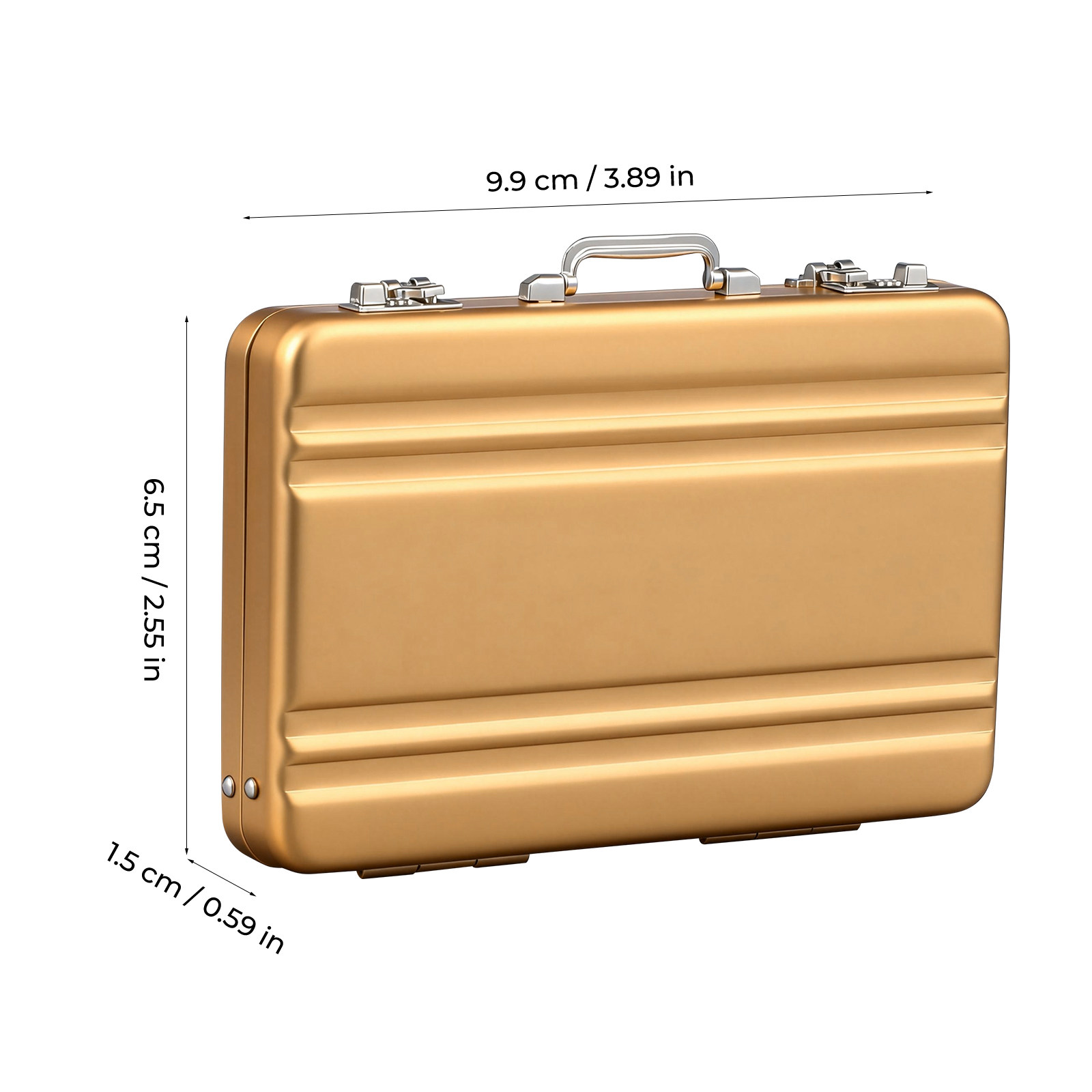 1pc Aluminum Business Card Box - đánh giá và giá Card Index Box